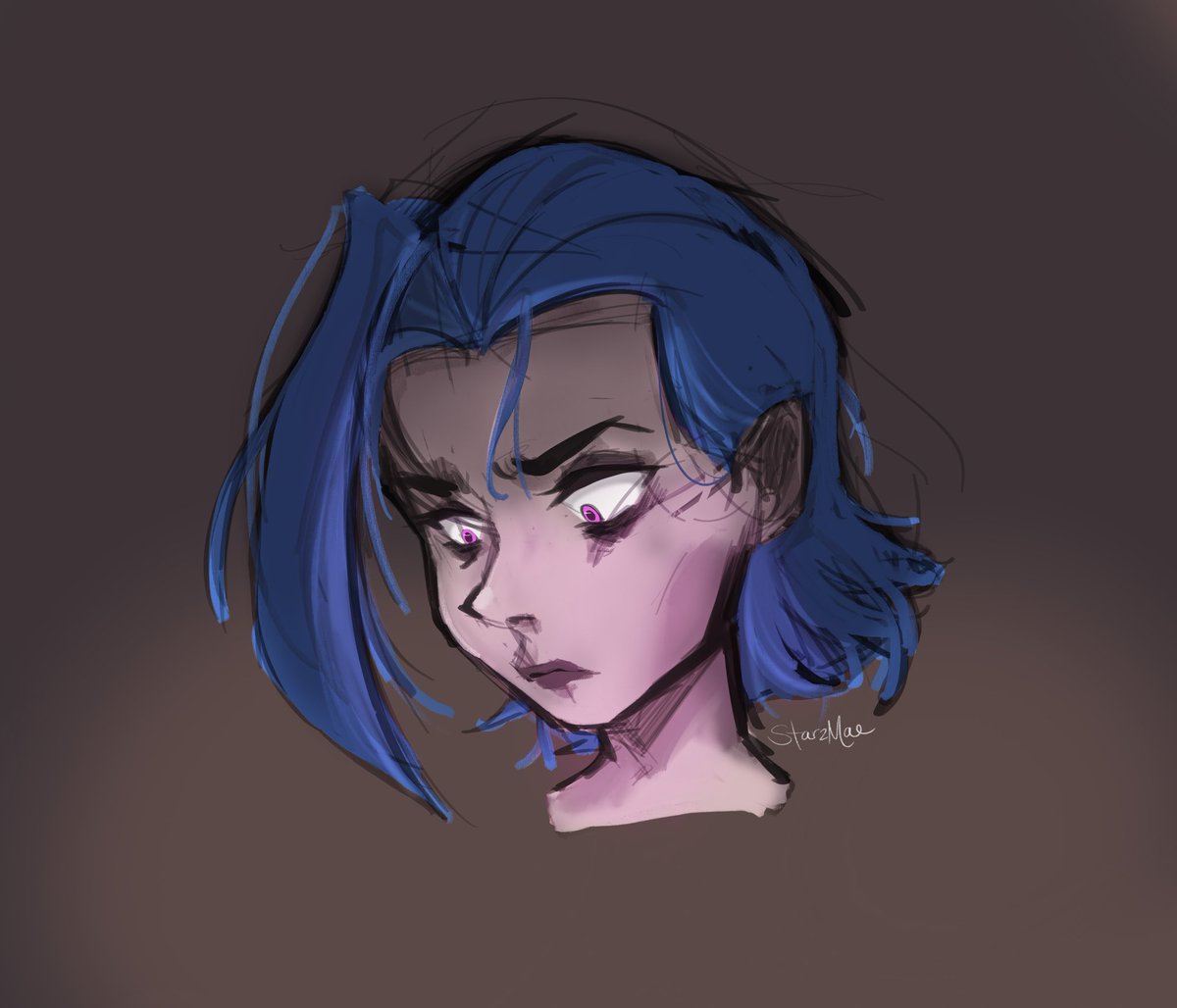 starzmae's tweet photo. Lil #Arcane2 Jinx practice https://t.co/otmDSG6esK