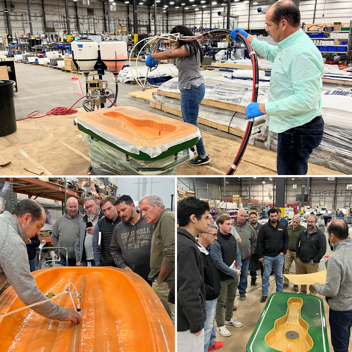 Another successful Closed Molding Training at our new Knoxville, TN facility! 🎉 Customers learned about Silicone Bag Molding, Fast Flow LRTM, &amp; more tailored techniques.

Discover our closed molding solutions: ow.ly/SONM50UmNK3

#ClosedMolding #Innovation #Composites