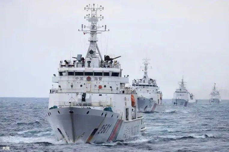 anapASPAC's tweet photo. China has registered 26 Coast Guard vessels to operate in #WCPFC convention area. The CCG will expand its reach beyond the first island chain, allowing them to board any foreign fishing vessels. China will have the 3rd largest maritime security presence in the Pacific, after 🇺🇸🇦🇺 https://t.co/tzUv4CDSMq