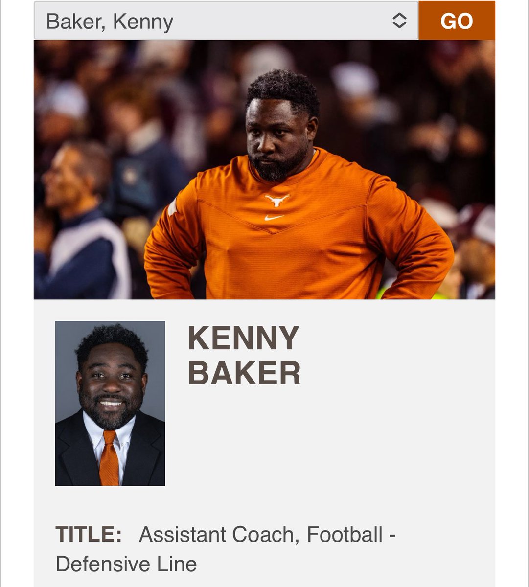 Time start puttin some respect on #Texas Coach Kenny Baker if you haven’t already. 

This man just went Coast to Coast &amp; Sea to Shining Sea for 3 CRITICAL interior DL talents in this Recruiting Class. 

• Josiah Sharma from California 
• Myron Charles from Florida 
• And of