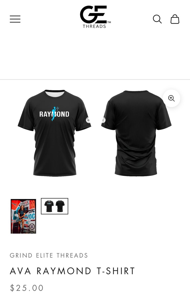 ava_raymond26's tweet photo. 🙏🏽🔥Sooo thankful for this opportunity to partner with Grind Elite Threads for The Ambassador Collection!
Geaux Grab Some Merch! 
https://t.co/yVhaCcxfx2 https://t.co/MAjMFoyvZI