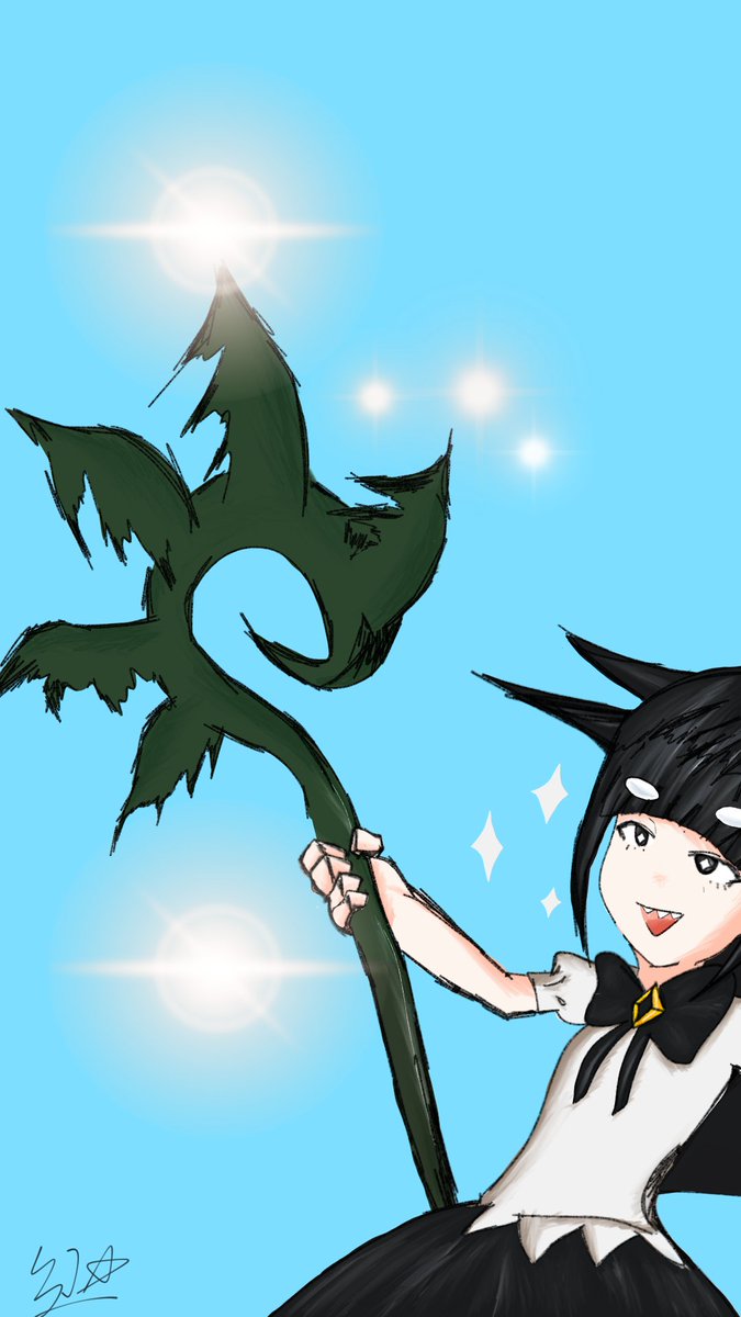 hunxng1292537's tweet image. #TheLiarPrincess #嘘つき姫と盲目王子  During the process of helping the witch organize her collection, she unexpectedly obtained her wand＼(◎o◎)／！