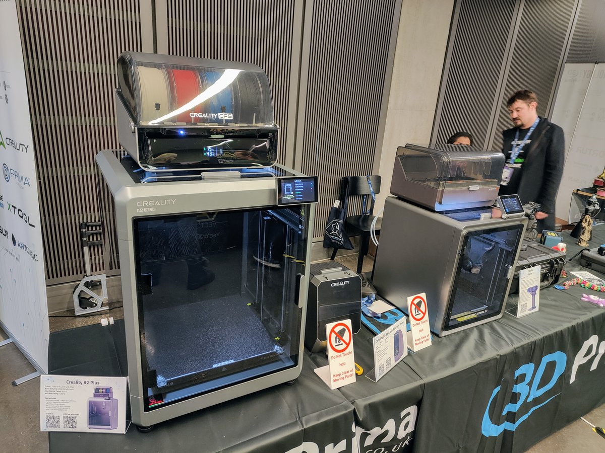 3DPrima's tweet photo. We're all set up and ready for SMRRF 2024 to start tomorrow!

If you're in the Manchester area, don't miss out!
The doors open at 10 am.

This is going to be such a fun weekend! 😁

#3DPrima #SMRRF #SMRRF2024 #3DPrinting #3DPrinter #3DScaing #Manchester https://t.co/FnJb4bkp9p