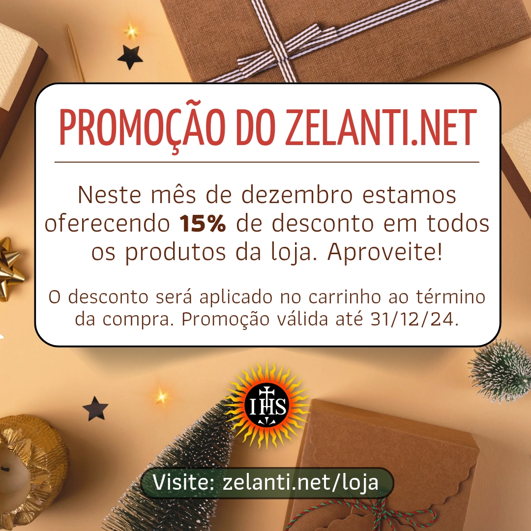 zelanti_pt's tweet photo. Eis mais uma promoção no site https://t.co/vwJoc8G7qI, para o mês de Natal, desconto de 15% no total do carrinho de produtos, livros físicos e objetos católicos!

Qualquer dúvida, podeis contactar-nos por meio de algum contato disponível em https://t.co/lLEmG5RRRa

Santo Natal! https://t.co/SPHDcZt0IB