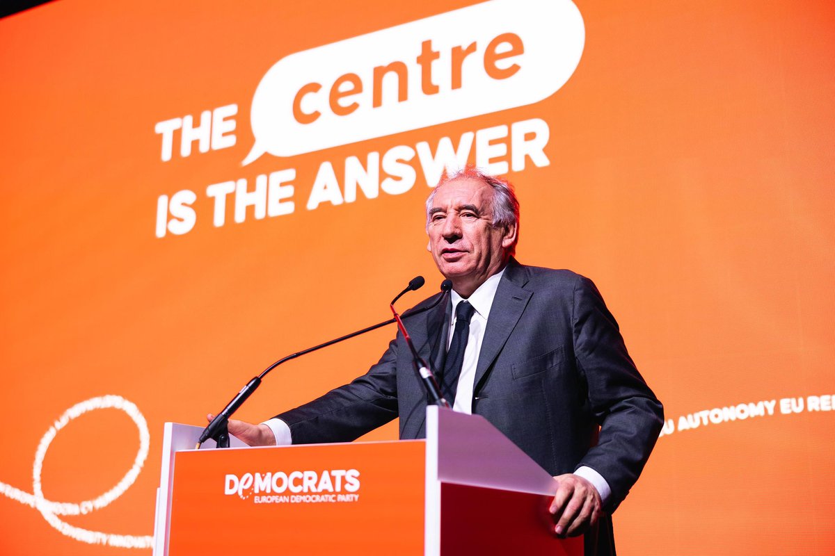 European Democrats (@democrats_eu) on Twitter photo « Le centre peut rassembler des gens différents.
Le centre est la réponse »
Merci, Monsieur le Président <a href="/bayrou/">François Bayrou</a>
#DemocratsEU #EDPConference #lecentreestlaréponse « Le centre peut rassembler des gens différents.
Le centre est la réponse »
Merci, Monsieur le Président <a href="/bayrou/">François Bayrou</a>
#DemocratsEU #EDPConference #lecentreestlaréponse