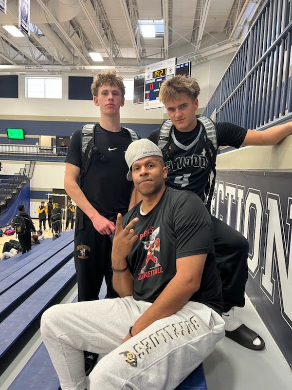 SL Rebels 2025 Luke Parks/ John Rosevare Cottenwood HS UT with coach Simms 🏀👍🏾