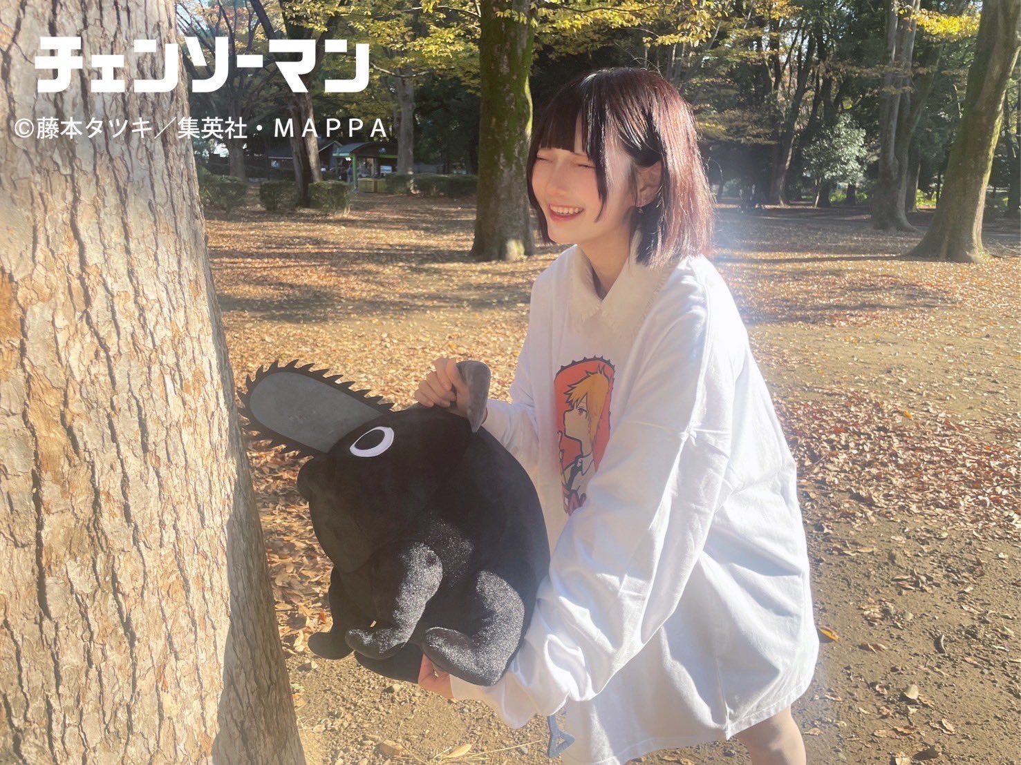 チェンソーマン ブラックポチタ ぬいぐるみ L チェンソーマンプラザ Big ブラックポチタ ぬいぐるみ チェンソーマン プラザ ポチタ