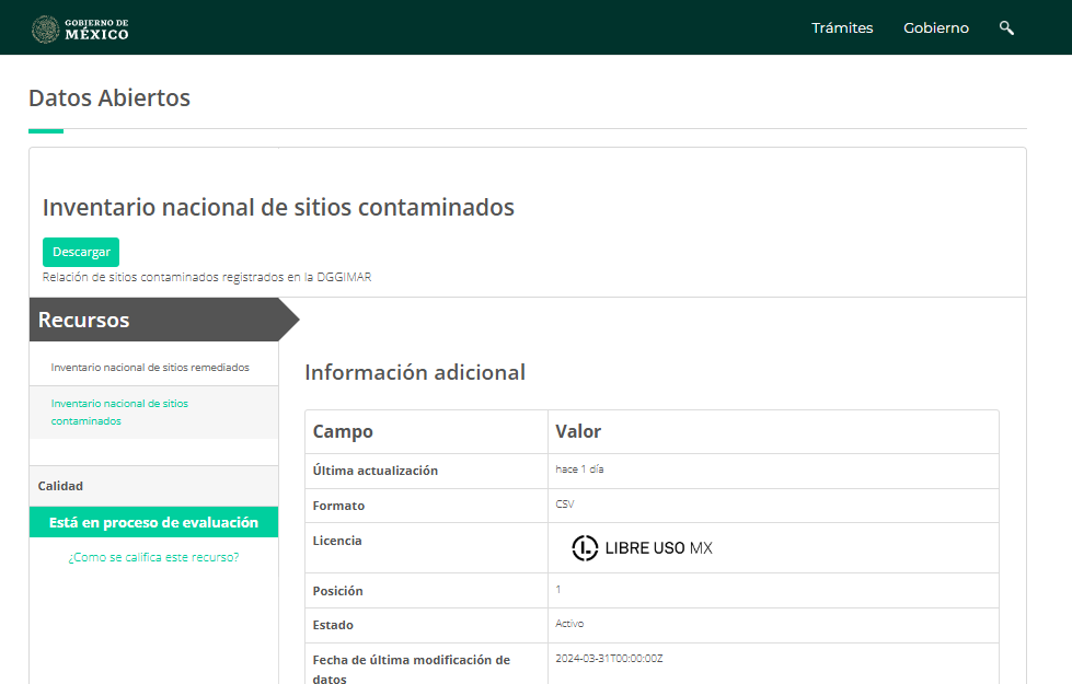 Conoce el Mapa de Sitios Contaminados en México. 

Revisa que tan cerca vives de un lugar expuesto a contaminantes.

En México existen 1,142 sitios contaminados, afectados por compuestos industriales, metales pesados, petróleo y otros químicos tóxicos que dañan los suelos y