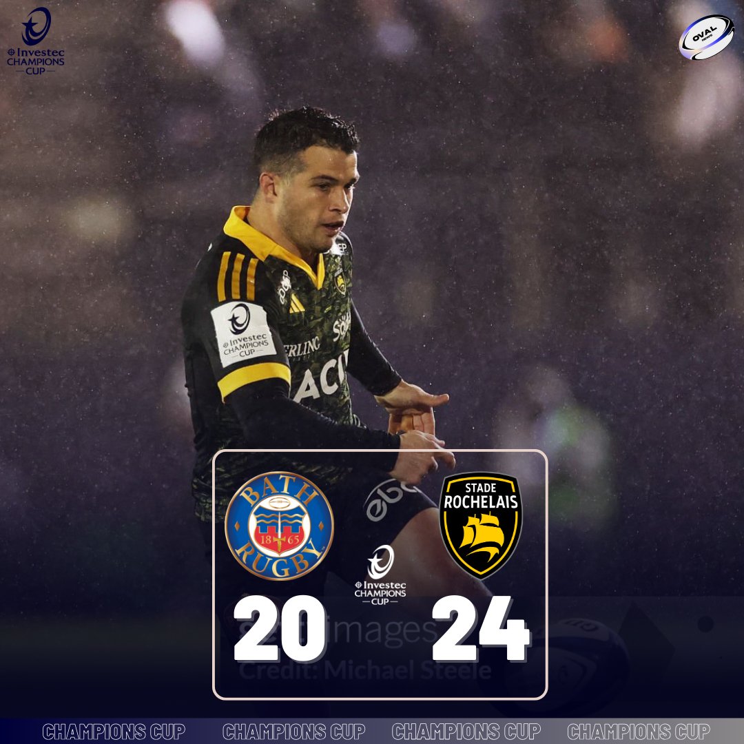 oval_news's tweet photo. La Rochelle rรฉsiste ร Bath en deuxiรจme mi-temps et lance parfaitement sa saison en Champions Cup !
#BATvSR #BATSR #ChampionsCup https://t.co/wcns5R4xIh