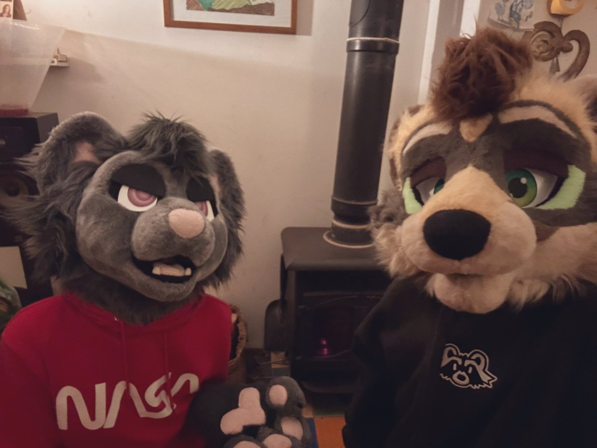 Lorcian1's tweet photo. Been a while since I’ve done one of these, but seeing as it’s Friday figured I might as well! A stormy night by the fire. #fursuiter #FursuitsFriday @Phozonblaster https://t.co/uEXjnZkE62