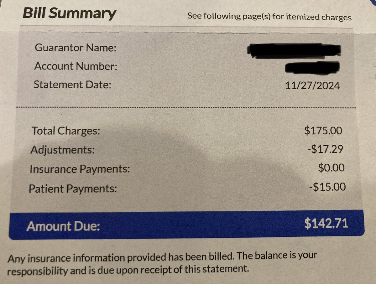_JoeyHughes's tweet photo. @realDonaldTrump add this sadness to your list of things to fix. The astronomical money I give to insurance companies for what???? https://t.co/nGGt7fghks