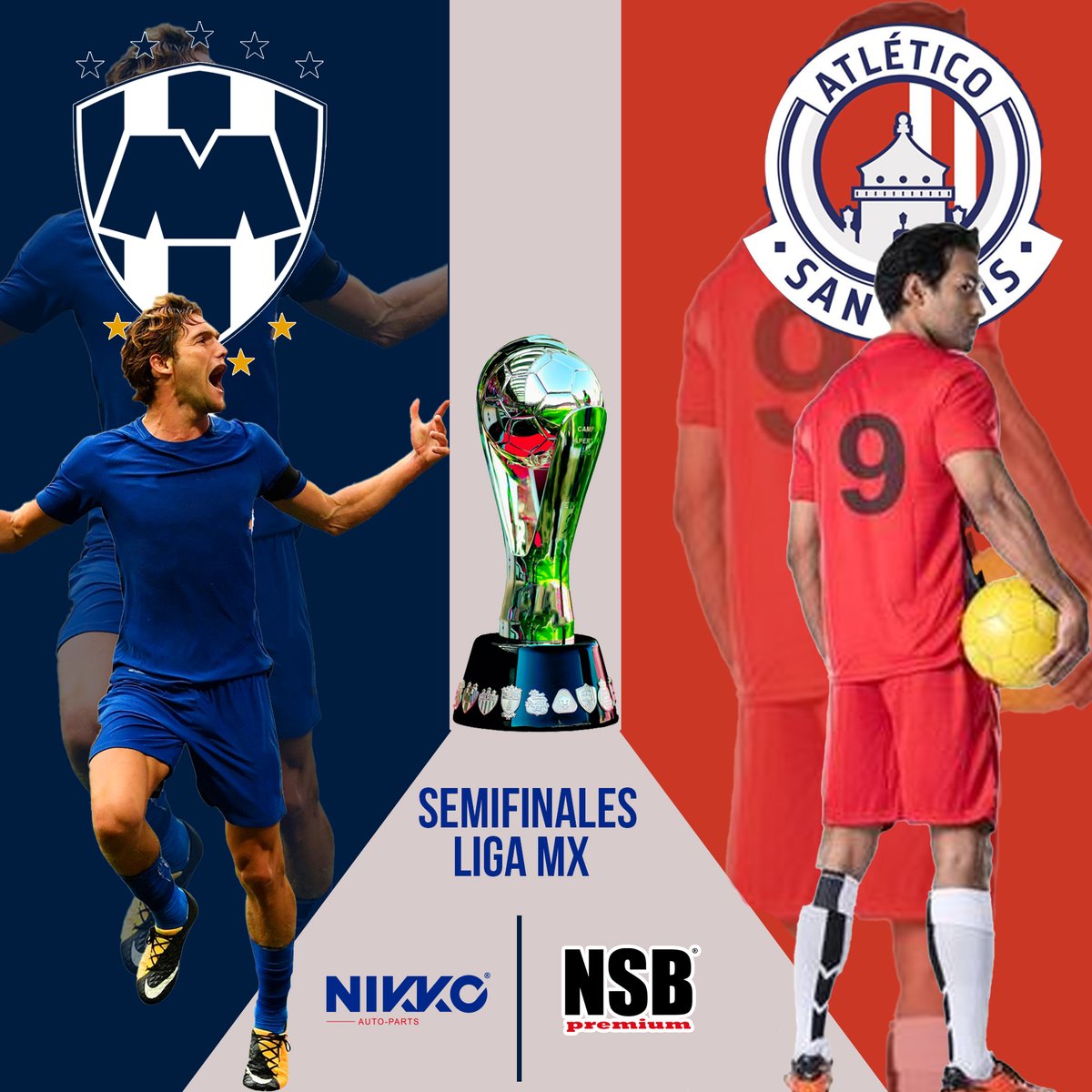 Monterrey quiere hacer pesar el BBVA.  NSB Línea de rodamientos te invita a disfrutar de este gran partido, Monterrey quiere dar vuelta al marcador pero no será nada fácil, San Luís juega mucho. Monterrey vs San Luís este sábado 07 de diciembre a las 8:00 pm por Canal 5/ Azteca 7