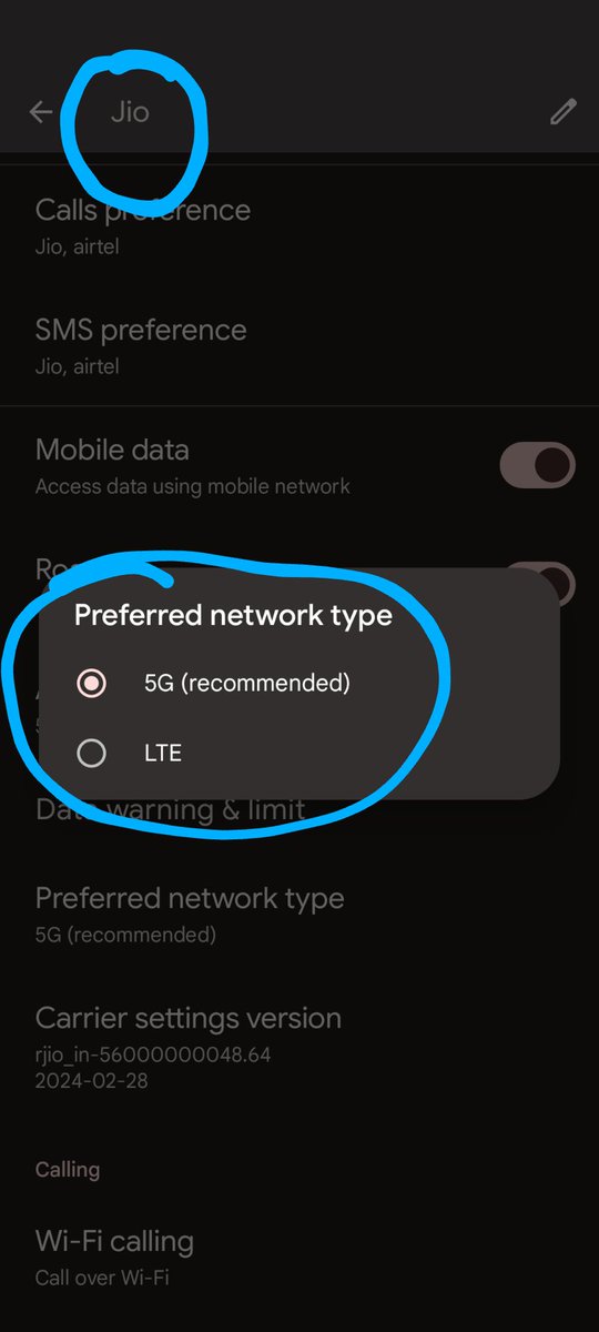 swaprain's tweet photo. @JioCare @reliancejio @TRAI
Post JIO commercialization I am not at all getting 5G network on my JIO postpaid connection. I have verified all settings and raised complaint SR000025CJQJ against the same. But JIO team keep sending me email with same update. https://t.co/7RGggP3O4m