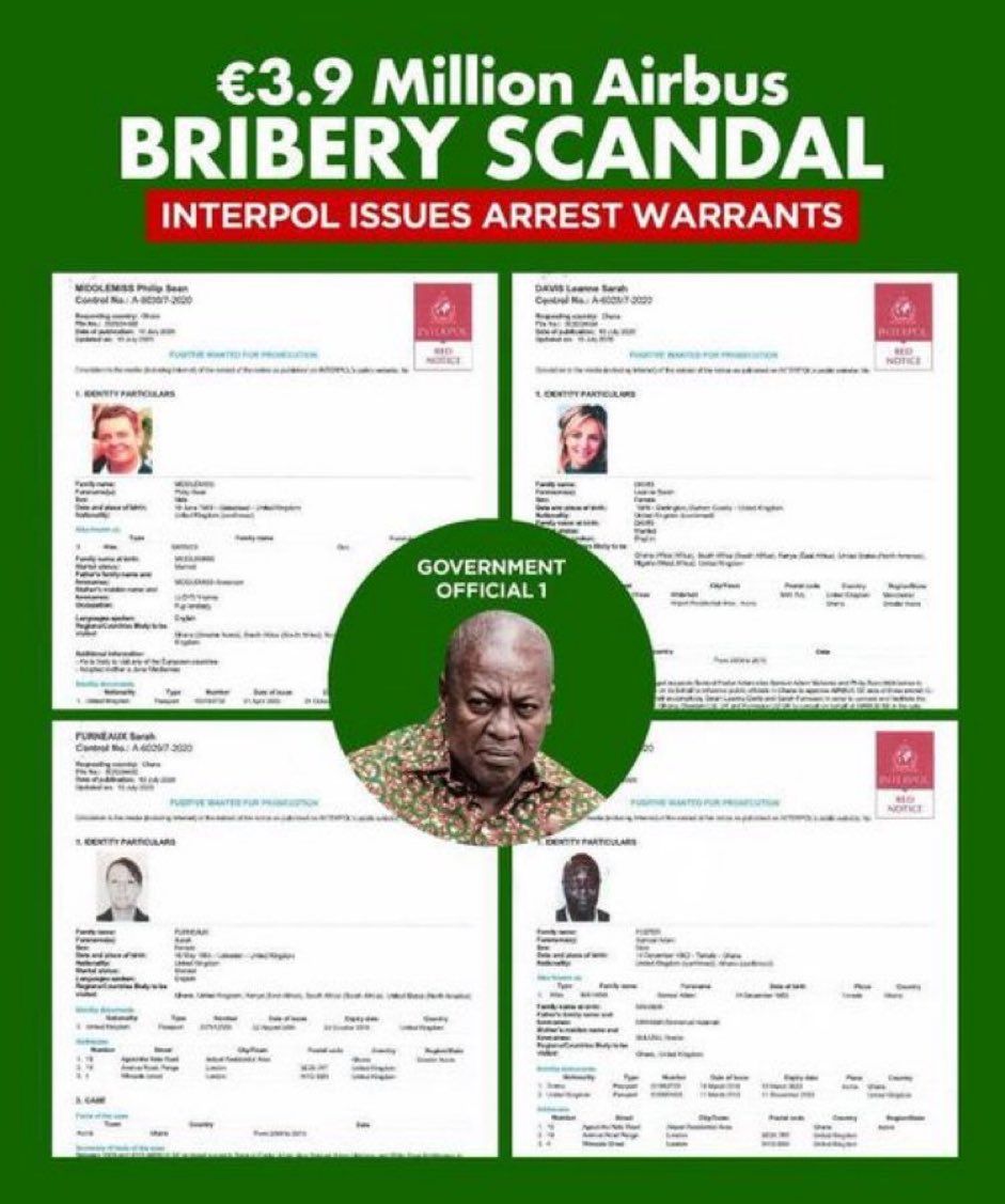 How can we forget #IncompetentMahama airbus scandal