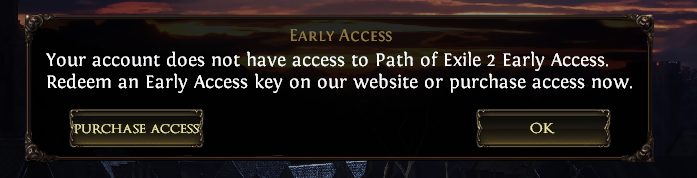 doc_hug's tweet photo. @pathofexile i keep getting this Message. Is there a way for me to fix this or do i just need to be paitient. I have bought the game over Steam. https://t.co/LkOYcia5HB