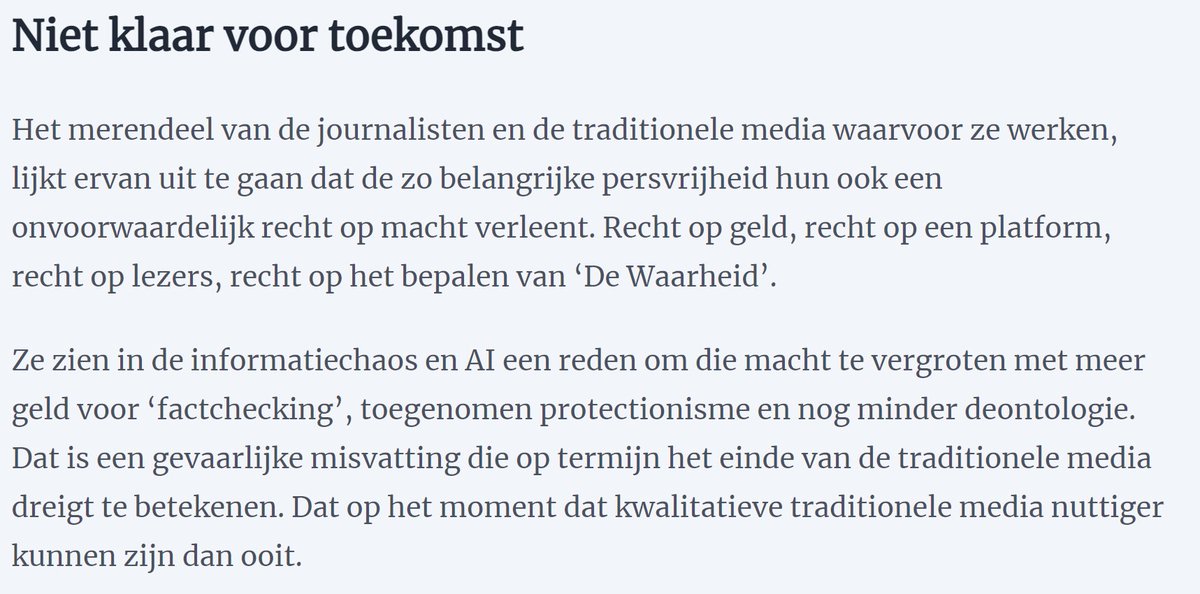 TijlDeBie's tweet photo. In steeds meer democratische landen wordt duidelijk dat de heersende politieke klasse de controle kwijtraakt over het denken en doen van het volk.

De makkelijke reactie is steeds meer controle op het publieke debat, steeds meer surveillantie, steeds minder (effectieve) persvrijheid, steeds meer centralisatie van macht. Het is een begrijpelijke paniekreactie, maar ook een totalitaire valstrik van jewelste.

We zien het in Europa (#DSA, #ChatControl,...), de VS, Frankrijk, Israël, Zuid-Korea, Roemenië,...

Vergis u niet: ook #Arizona valt ervoor.

Meer dan ooit is er nood aan politici die fundamentele rechten terug centraal plaatsen, en aan een sterke traditionele media.
https://t.co/dtqHtzxLmN
https://t.co/PC3mKyPAxg