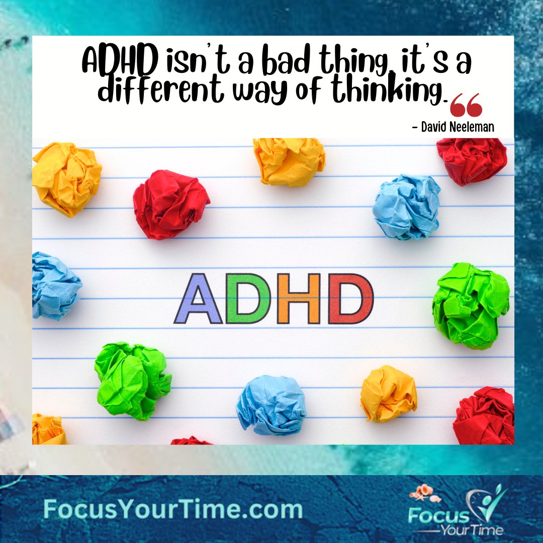 FocusYourTime's tweet image. With the right coping strategies, people with ADHD can navigate challenges and thrive in various aspects of life. More here: focusyourtime.com/adhd/.

#focusyourtime #adhdwomen #adhdawareness #adhdlife #adhdmom #adhdtips #adhdadult #adhdbrain #adhdisreal