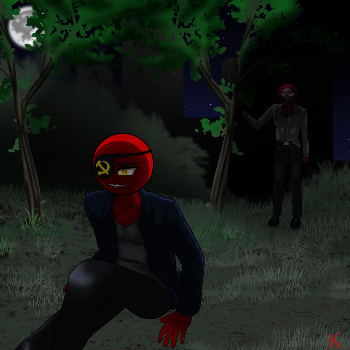 Kinassah's tweet photo. T2 Chap 7 
https://t.co/7L7gB71BUB

#CountryHumans #countryhumansUSSR #countryhumansrussia #CountryhumansGermany #countryhumansReich https://t.co/2BYIeDMZfQ