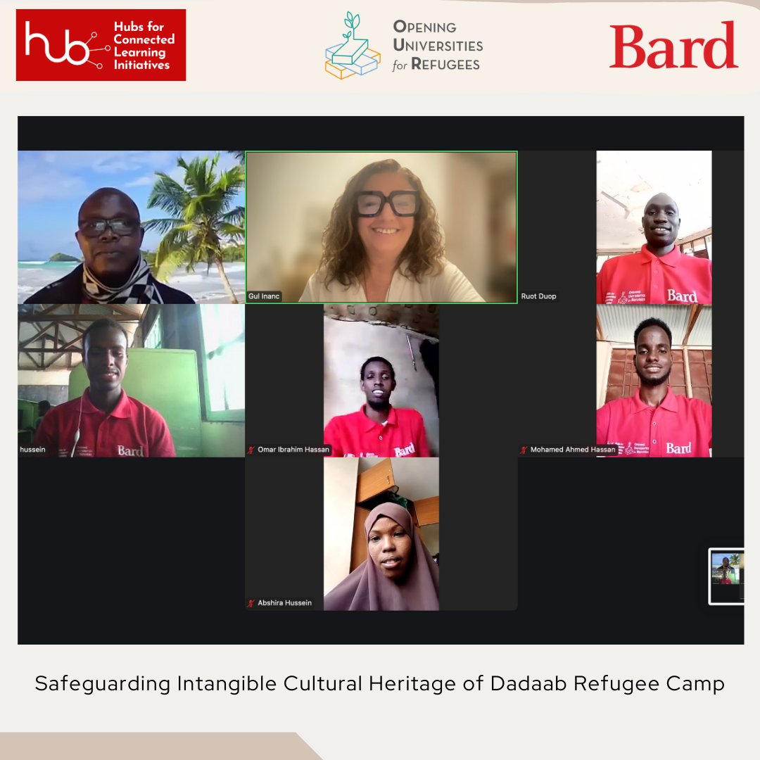 OURRefugeeEd's tweet photo. The Cultural Heritage Ambassadors of Dadaab have proudly completed the #final #phase of their program and received their well-deserved certificates. @OsunHubs  @BardCollege https://t.co/Z3XJedt8bT