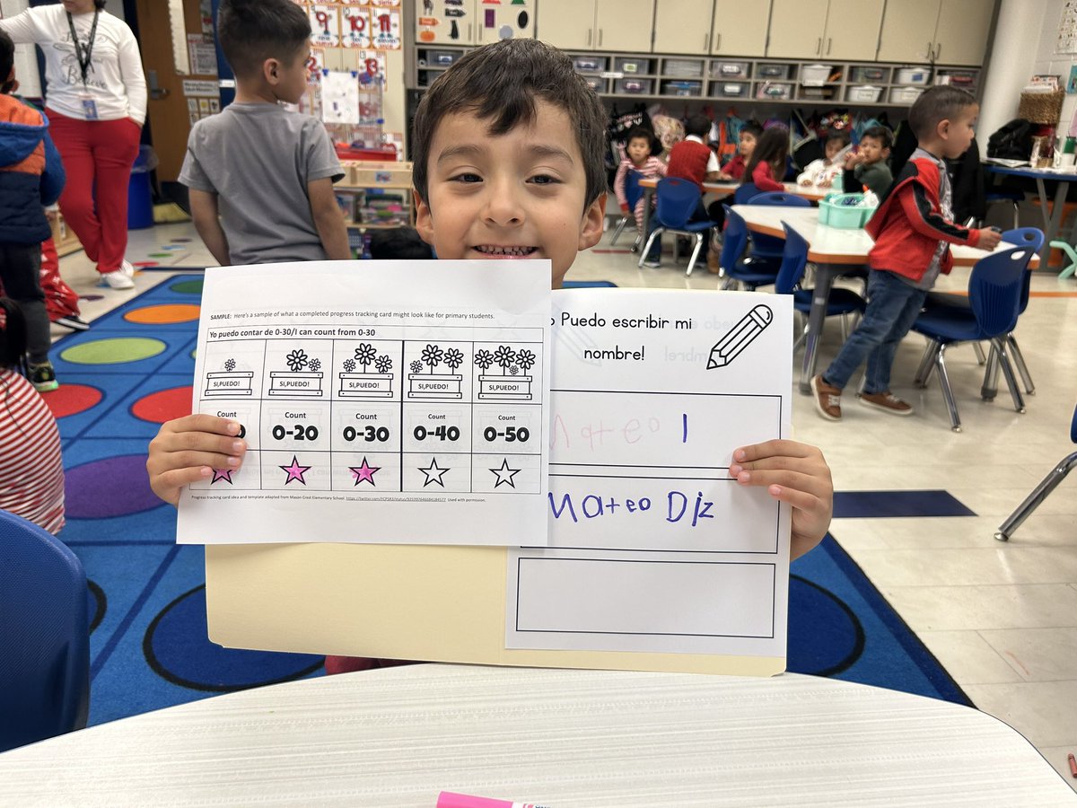 MsCortes__'s tweet photo. We are starting to celebrate reaching our student goals! 🎉 @ES_Farine @MelissaColvin18 https://t.co/fhUijdL78s