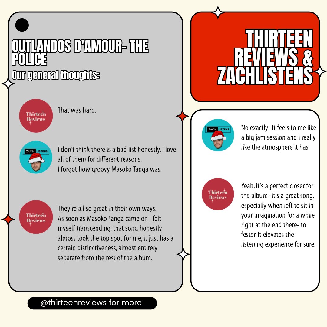 thirteenreviews's tweet photo. ❤️ Outlandos d’Amour by The Police with Zach ❤️ https://t.co/4NfWo6z542