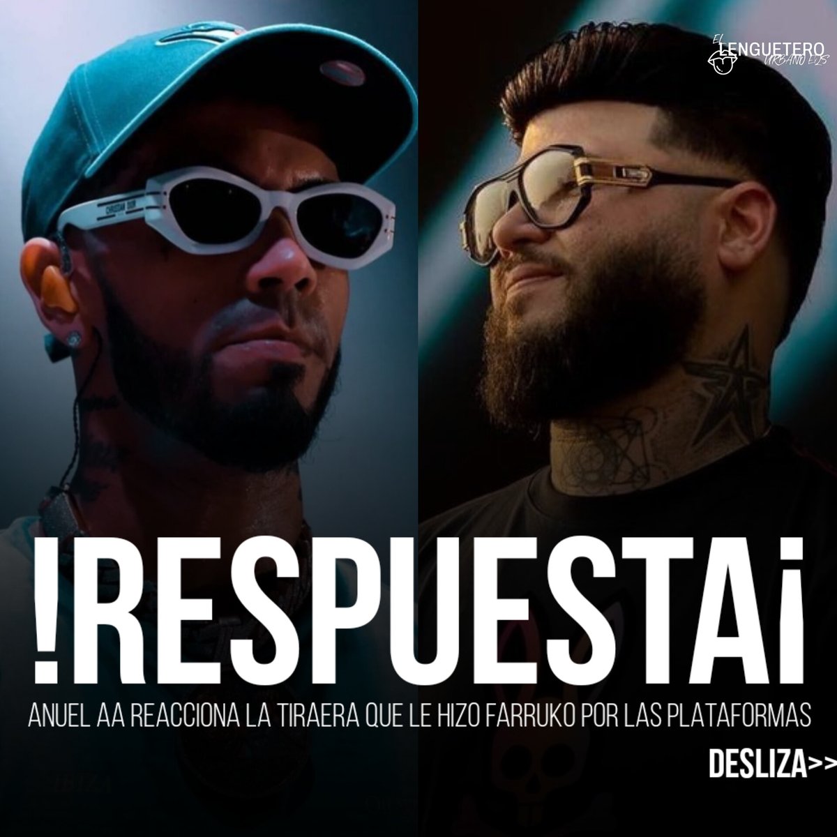 el_eqs's tweet photo. @Anuel_2bleA A Través De Sus Historias Recientes Reaccionó A La Tiraera Que Lanzó @FarrukoOfficial En Todas Las Plataformas Titulada "San Miguel" Y Además Aprovechó De Lanzarse Barras A #oceanpabon El Hijo De @Moluskein  🤯⚠️ ¿Debería Responder Con Una Tiraera Nueva? 👈🤔 https://t.co/UgRSx9zVP6