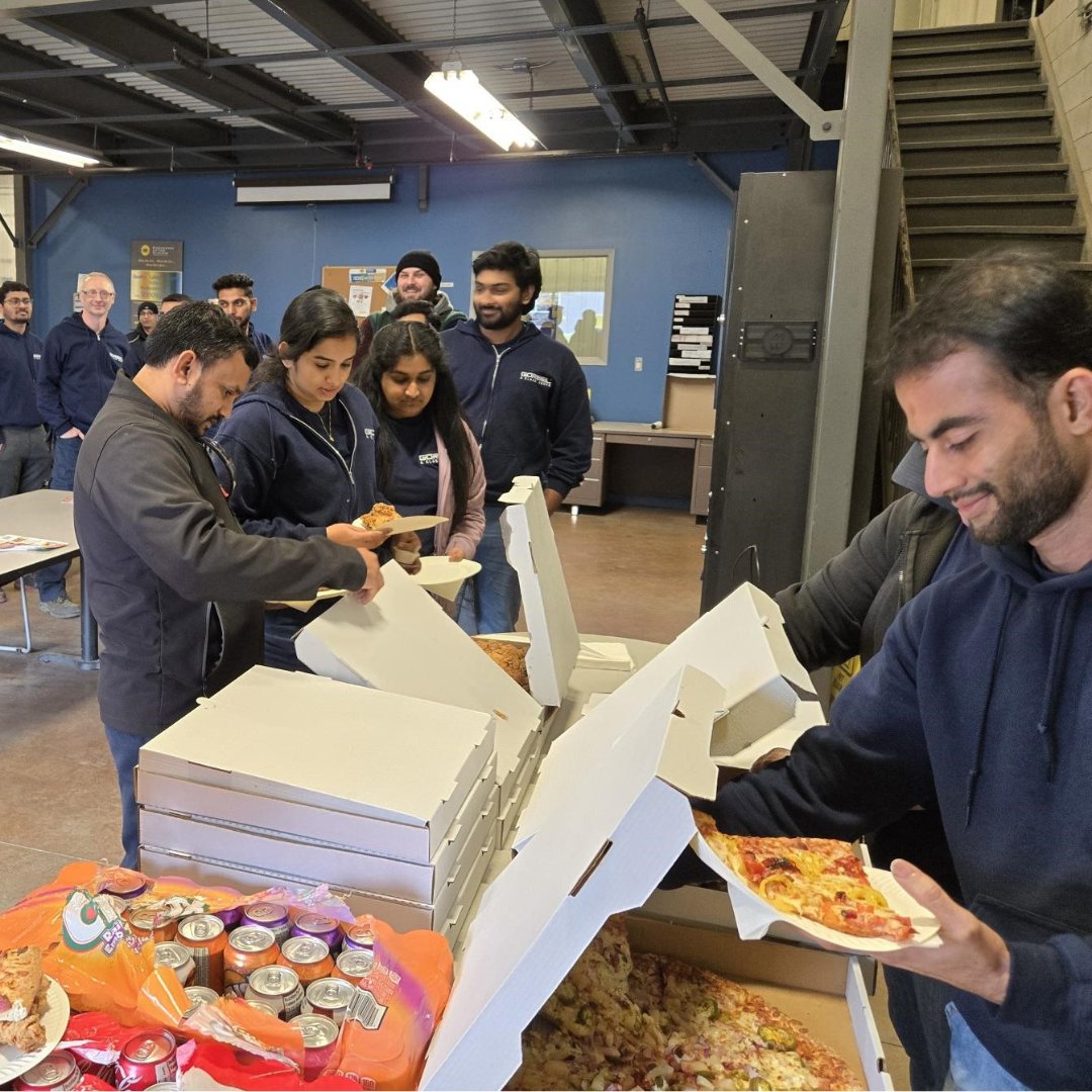 Gorbelinc's tweet image. Gorbel® Elmira Celebrates a CBC Production Milestone 🎉
 
Our Warehouse Solutions Team in Canada produced more Cascading Belt Conveyors (CBCs) this year than ever before!
 
#Gorbel #Manufacturing #Celebration #Warehousing #Logistics #Production