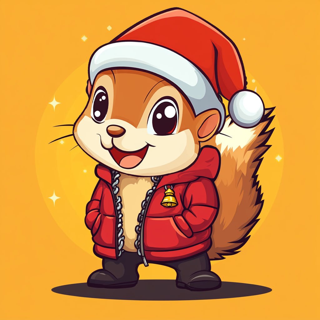 pnutmas's tweet photo. Happy Holidays! I hope all of your Christmas wishes come true $PNUTMAS https://t.co/iJHu4asHER