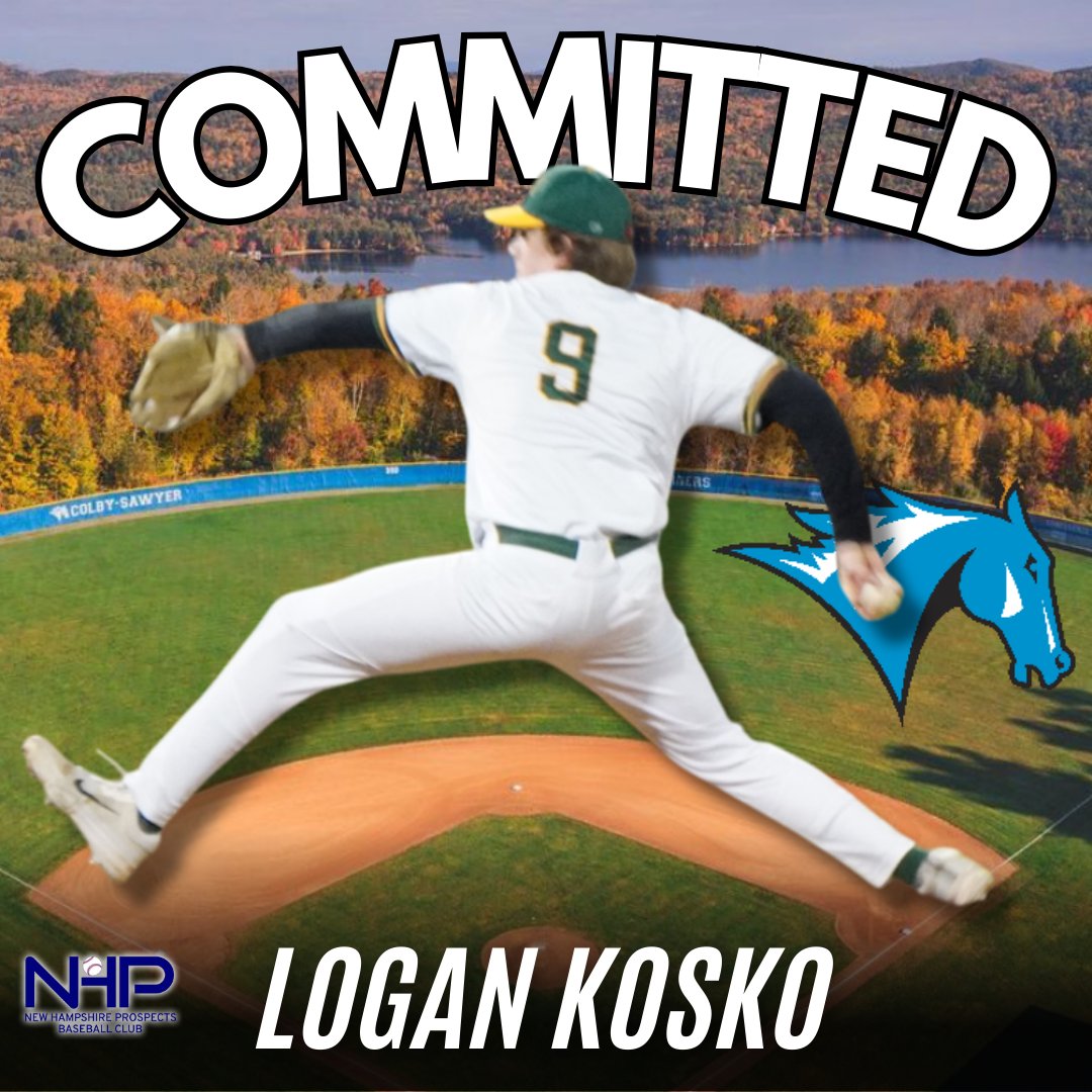 Congratulations to Class of 2025 Logan Kosko on his commitment to Colby Sawyer College! Keep working hard Logan!! Stay tuned as we will continue to announce more 2025 commits!