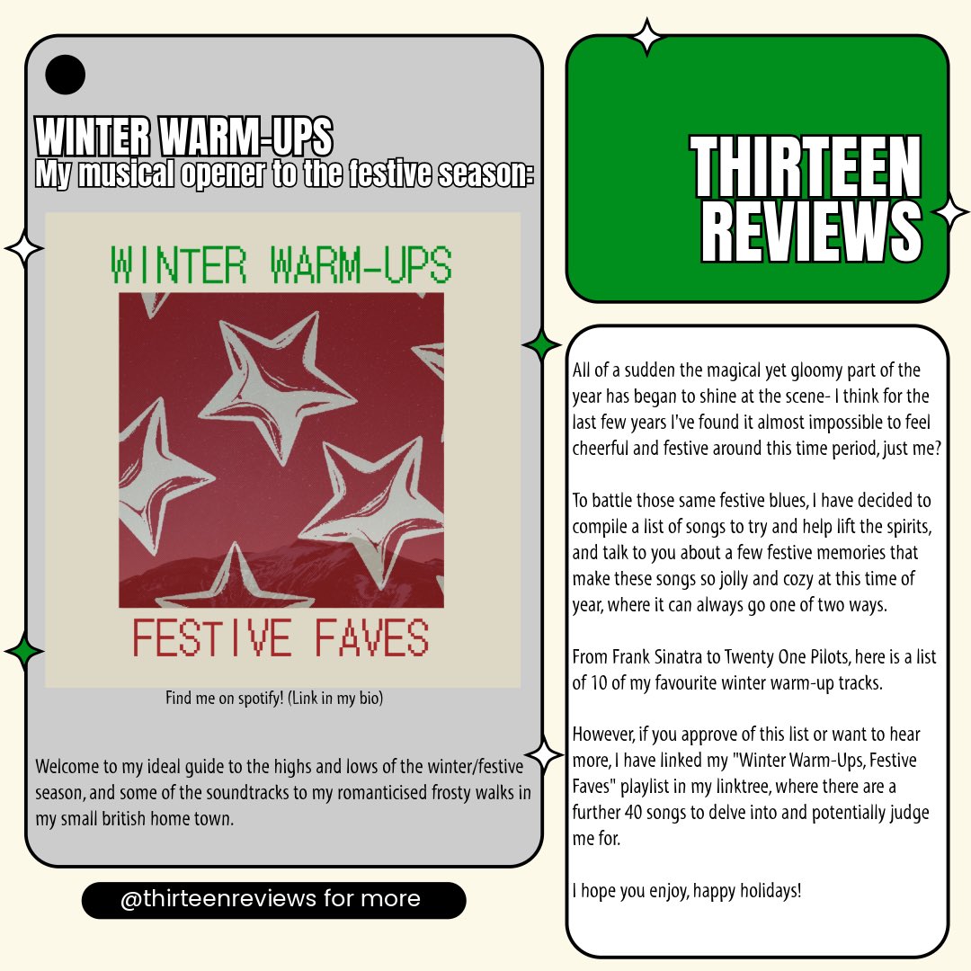thirteenreviews's tweet photo. 💚 My Winter warm-ups &amp; Festive faves 💚 https://t.co/K1Lbau4XP2