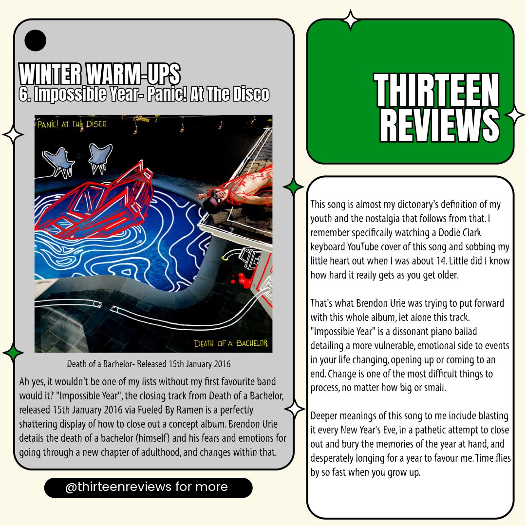 thirteenreviews's tweet photo. https://t.co/t5WxnHphHE