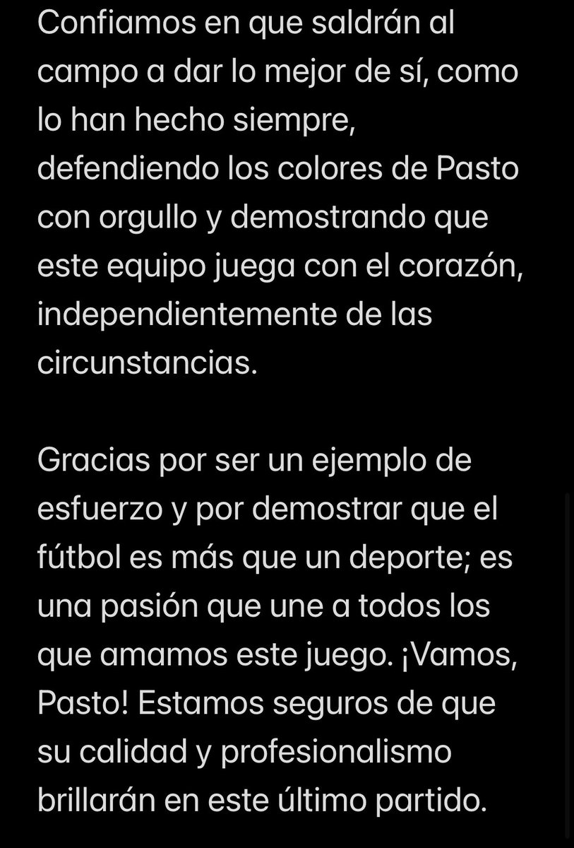 LIBERTADOR1989's tweet photo. @DeporPasto https://t.co/EP7ccNpUzk