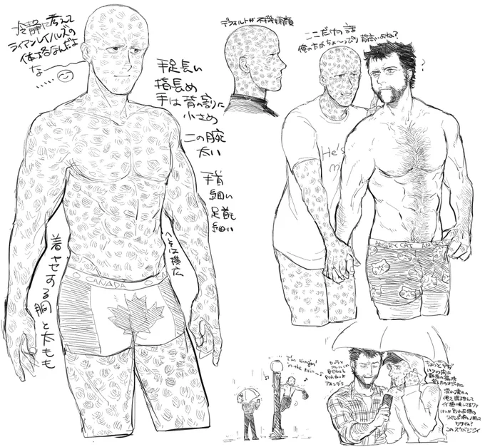 ウルデプのとりとめのない落描き 
