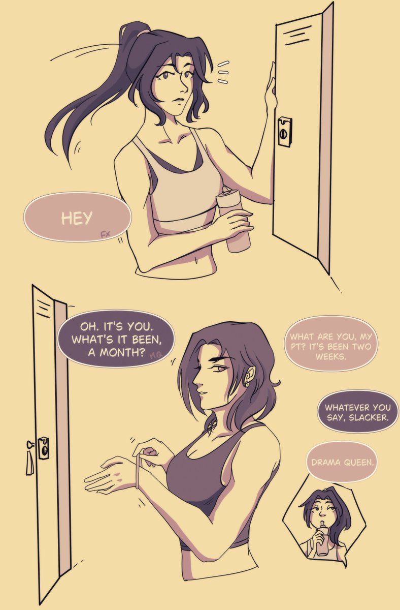 Not_Way_Nee's tweet photo. //genderbend //cisswap

So over a year ago, #fengqing peeps were talking here and there abt wlw Feng Xin getting an undercut, and so a little scene popped into my head~🤭
 
#tgcf #muqing #fengxin https://t.co/hivSkHgEwO