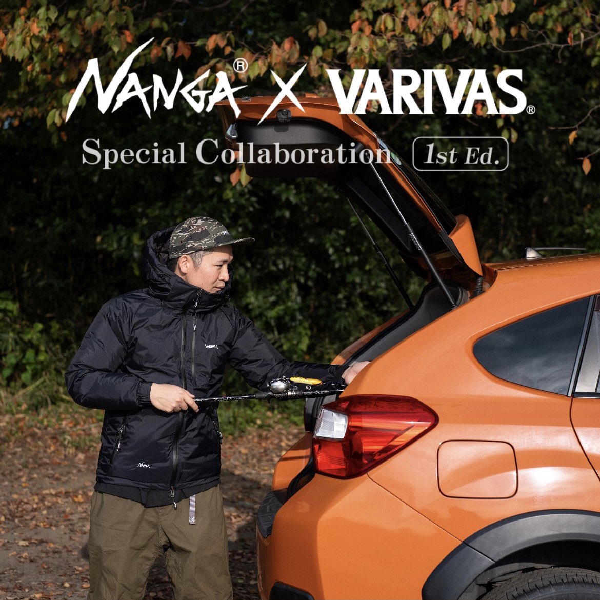 【釣りしか勝たん】NANGA × VARIVAS ダウンジャケット M 釣りしか勝たん】NANGA × VARIVAS ダウンジャケット M NANGA × VARIVAS