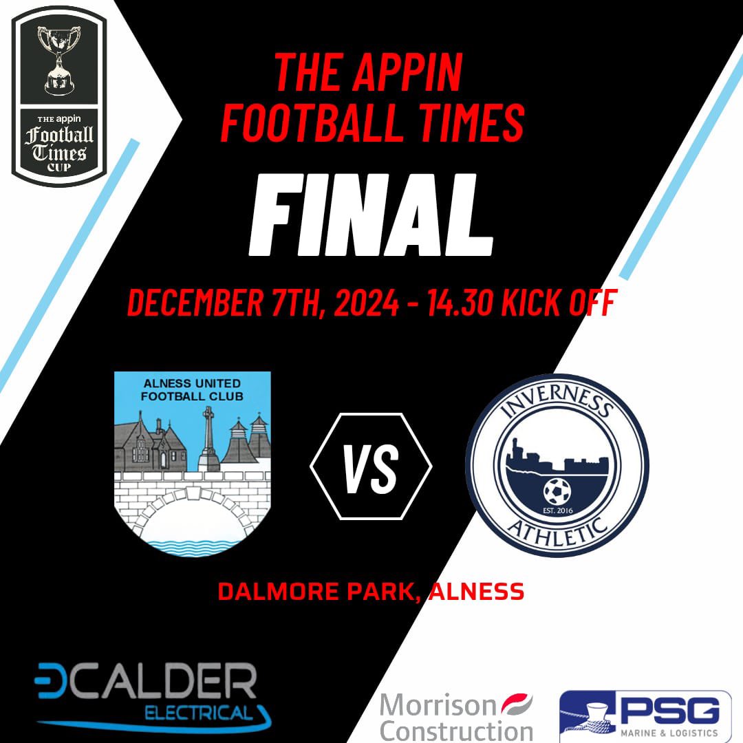 We are in the Appin Football Times Cup final tomorrow. 

Thank you to Calder Electrical for their continued support and sponsorship of the team this season