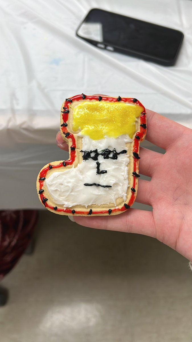 Albert Wesker Christmas cookie