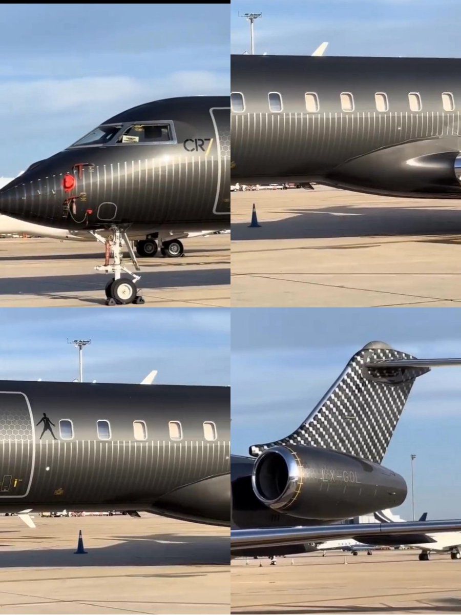 AboutFamilyTips's tweet photo. Cristiano Ronaldo’s customized private jet. https://t.co/Xc2UnRIaNA