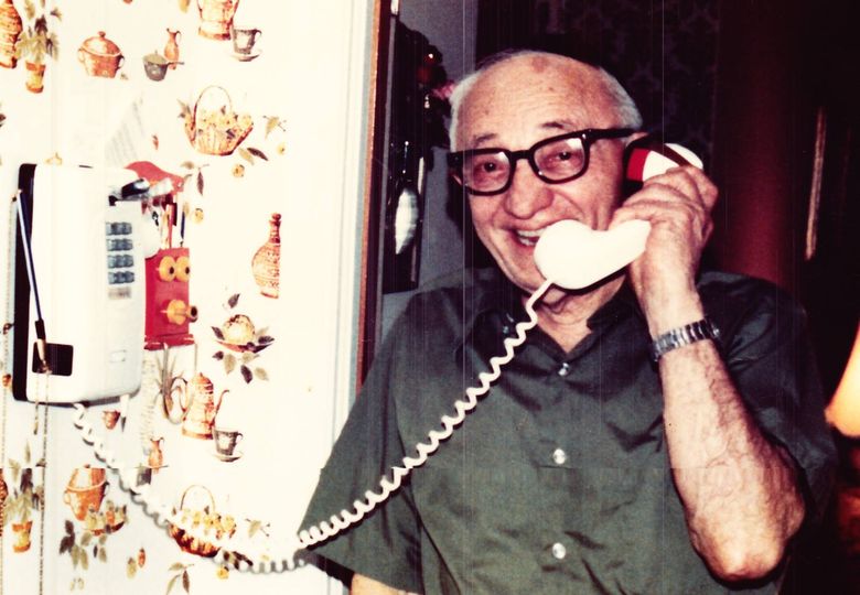 I  recall my Grandfather (6 Kislev) for the awesome times we  shared. He is still a role model, inspiring me. I  love you Zaidie!❤️

This  1982 picture is the 1st time he could hear on the phone, using a new device I found for him. #yahrtzeit #yartzeit #coachpaul #getunstucknow