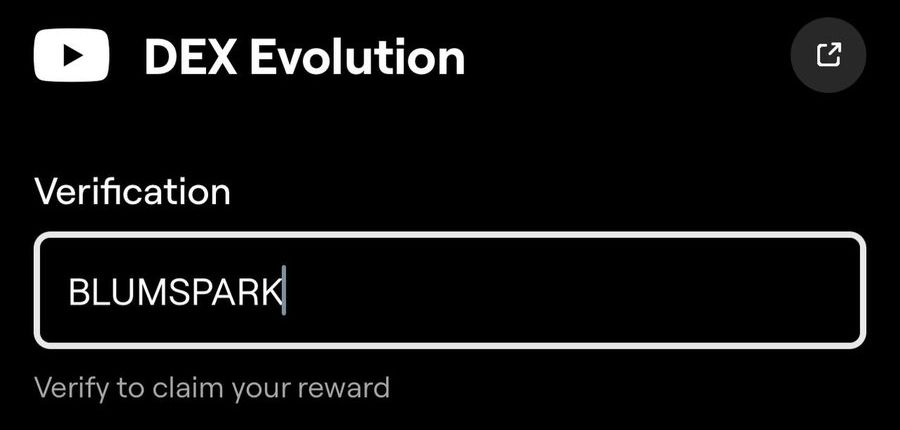 do_ni_e's tweet photo. BLUM YT TASKS

DEX EVOLUTION
Ans:BLUMSPARK

DEC 6 CRYPTO NEWS
Ans: HUNDRED https://t.co/p1rjXyRxi9