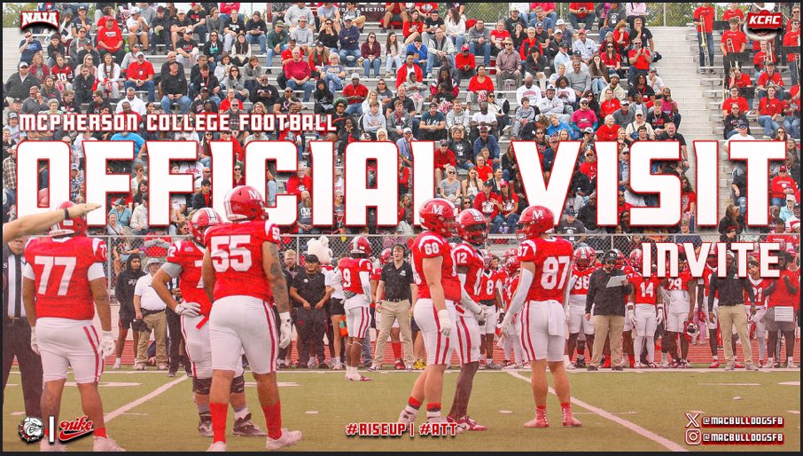 Marquize Wilson (@marquize_wilson) on Twitter photo #AGTG After a email from <a href="/CoachLeppke/">Mitch Leppke</a> I’m blessed to receive a offer from <a href="/MACBulldogsFB/">McPherson Football</a> <a href="/DannyDeArman1/">Danny DeArman</a> <a href="/JoshuaFootball6/">Joshua Football</a> #AGTG After a email from <a href="/CoachLeppke/">Mitch Leppke</a> I’m blessed to receive a offer from <a href="/MACBulldogsFB/">McPherson Football</a> <a href="/DannyDeArman1/">Danny DeArman</a> <a href="/JoshuaFootball6/">Joshua Football</a>