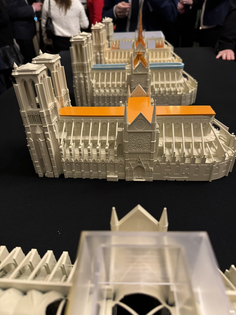 toufster's tweet photo. We are honored to showcase our Digital Preservation collection from Volterra, Italy, at the American Embassy in Paris, France, as we celebrate the restoration and reopening of Notre Dame de Paris.
@autodesk 
@casetech1 
@VolterraDetroit https://t.co/G8lJzvL1p3