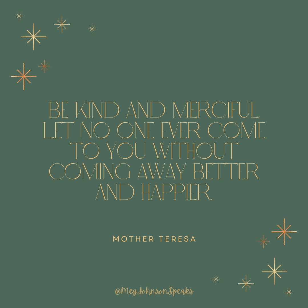 Share your light with everyone around you.

#megjohnsonspeaks #kindness #shareyourlight #loveothers