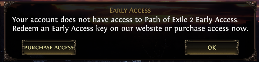 pedroserrano_'s tweet photo. @pathofexile Hey, dude, this is getting exhausting. Every time it's a different error, and in the end, the game tells me I don't have access because I didn't purchase it. And the website is offline. You guys don't even address this? Joking around about parties, but where's the key? https://t.co/kgu4iUlrWv