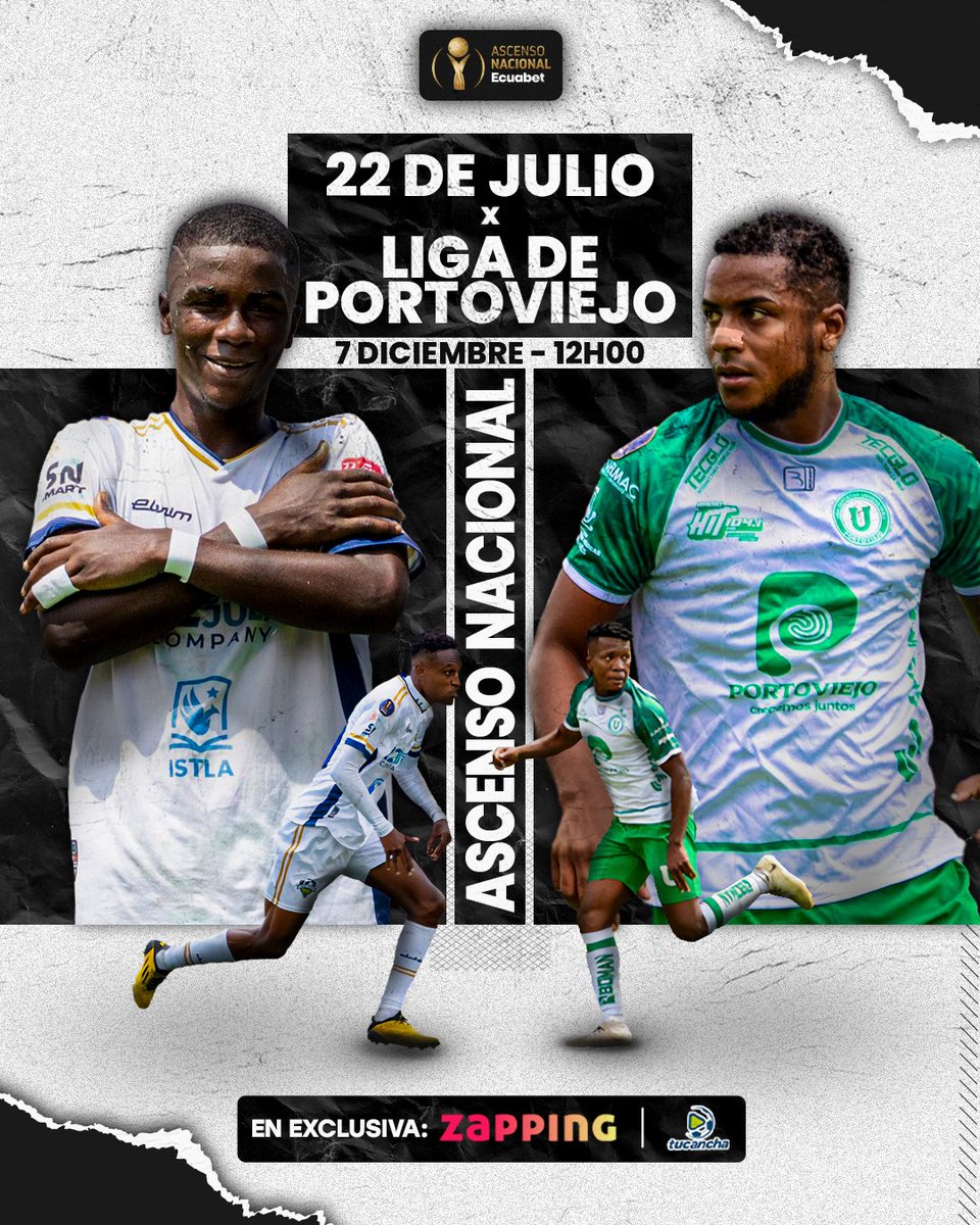 zapping_ecu's tweet photo. ¡POR EL CUPO A SERIE B! 🤩🌪️🔥

22 de Julio 🆚 @LDUPoficial definen la llave en esta semifinal de vuelta.

#AscensoNacional x #ZappingSports 🍿 https://t.co/IljQLBbKFG