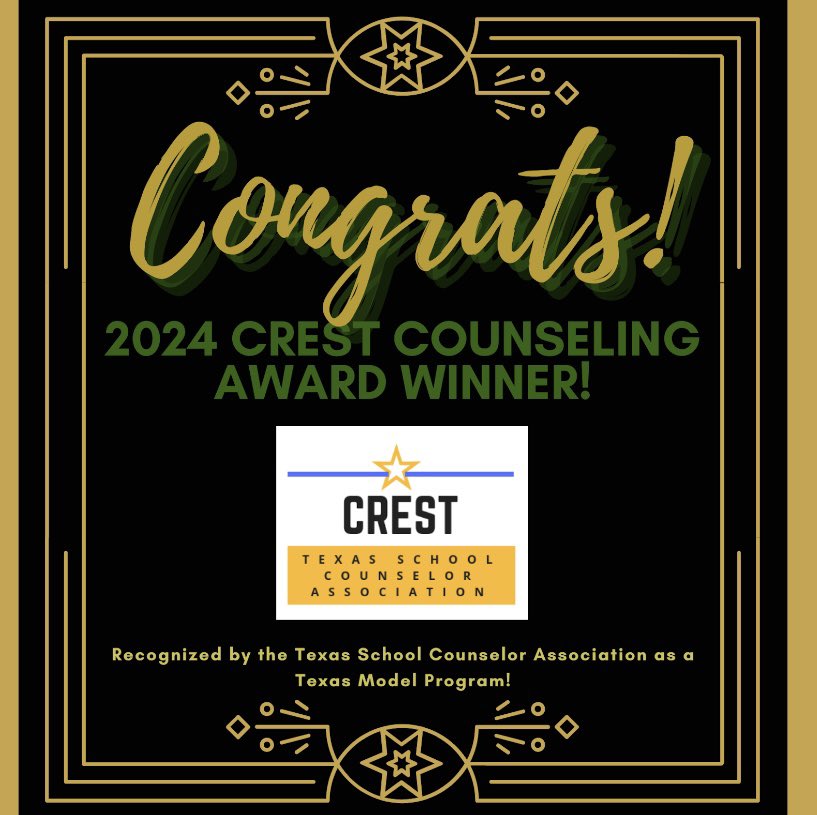 Jones MS Counseling Dept (@ajcounselors) on Twitter photo We are so honored and excited to announce we earned the <a href="/TSCAtweets/">TSCA</a> CREST Award! We are honored for the privilege to serve at <a href="/NISDJones/">Jones Middle School</a> and <a href="/NISDJonesSTEM/">Anson Jones Magnet School</a>! ππ€ππ€<a href="/NISDCounseling/">NISD Counseling</a> <a href="/LazoNISD/">Javier Lazo</a> <a href="/Johnston_MSMath/">Dave Johnston</a> <a href="/sgriggsNISD/">Stacey Griggs</a> We are so honored and excited to announce we earned the <a href="/TSCAtweets/">TSCA</a> CREST Award! We are honored for the privilege to serve at <a href="/NISDJones/">Jones Middle School</a> and <a href="/NISDJonesSTEM/">Anson Jones Magnet School</a>! ππ€ππ€<a href="/NISDCounseling/">NISD Counseling</a> <a href="/LazoNISD/">Javier Lazo</a> <a href="/Johnston_MSMath/">Dave Johnston</a> <a href="/sgriggsNISD/">Stacey Griggs</a>