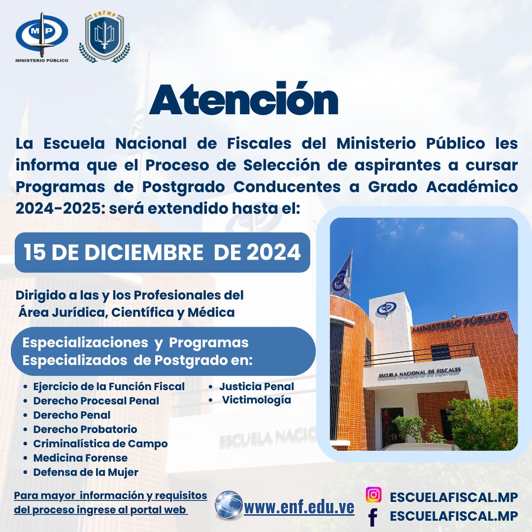 Escuela Fiscales MP tweet media