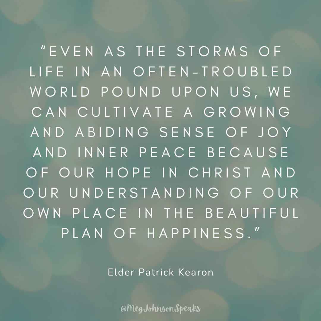 Find joy in the journey. Christ is joy.

#megjohnsonspeaks #keeponrollin #keeponrolling #christisjoy #joy #happiness