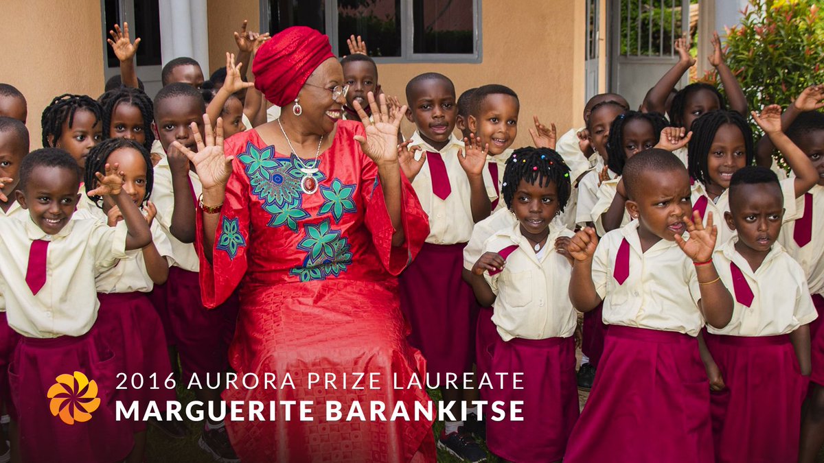 👋 Don’t miss tomorrow's screening of the documentary "Marguerite’s Fearless Journey" at the #AuroraDialogues, a documentary about the first @auroraprize_  Laureate Marguerite Barankitse and her relentless fight for peace. 

Details and reg: bit.ly/49aq9UX