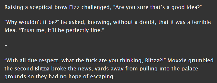 helluvabutt's tweet image. With #blitzpregweek coming to a close, it only felt right that I update FNWTW, and Blitz is in love! Probably. Maybe? Fuck. (with the day 5 prompt, shopping spree, sprinkled in for good measure)
archiveofourown.org/works/55588447…